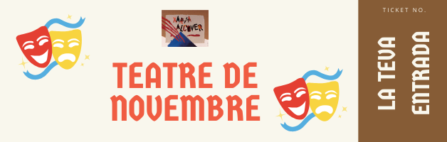 Novembre arriba amb molts festivals de teatre